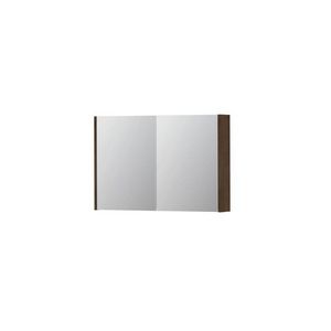 INK SPK1 Spiegelkast 2 dr Chocolate fineer 90x60