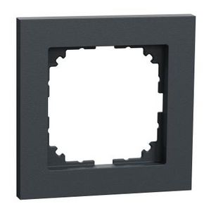 Afdekraam M-Pure 1-voudig Kunststof Antraciet Systeem M