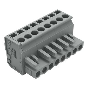 1-draads FE steker HA 2,5mm² grijs 232-208/026-000 VVE=50