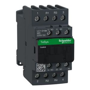 Contactor 2M+2V HC M+V AC-1<=440V 32A Stuurspanning D