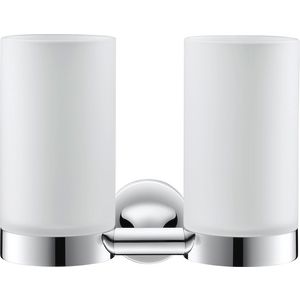 Starck T Glashouder doppelt Chroom 170x98x140mm