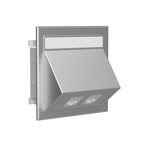 STAGO DATA DUBBEL GEHOEKT INCL KEYSTONES ZILVER