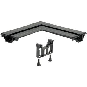 Verbindingsstuk 290x110 kunststof/zwart 496514-708924