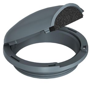 Apparatuurbeschermkap polyamid grijs 11