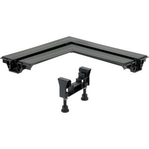 Verbindingsstuk 290x110 kunststof/zwart 496614-721688