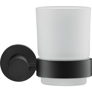 Glashouder zwart mat D-code 0099204600