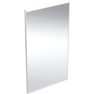 OPTION PLUS SQUARE spiegel 400x700mm (bxh) aluminium incl. in- en directe led-verlichting
