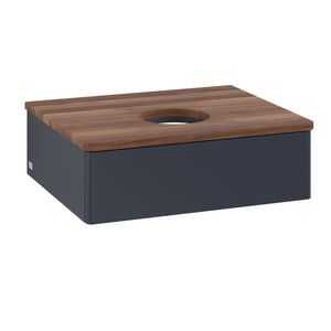 Wastafelonderkast Antao 600x190x500mm Mid.Blue Matt Lacquer K07012HG