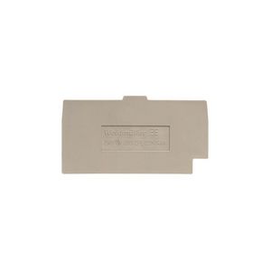 Afsluit- eindplaat (terminal) h:57.5mm b:1.5mm VVE=50