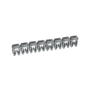 Codeerteken CAB 3 cijfer 8 grijs 1.5-2.5mm² VVE=1200