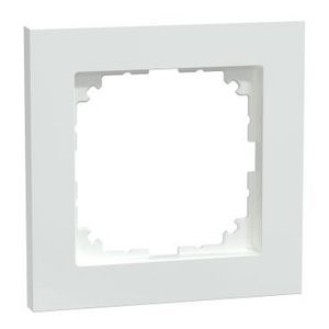 Afdekraam M-Pure 1-voudig Kunststof Actief wit Systeem M