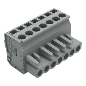 1-draads FE steker HA 2,5mm² grijs 232-207/026-000 VVE=50