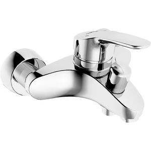 Mix badmengkraan vaste uitloop m. S-koppeling 1/2x3/4 sprong 162mm