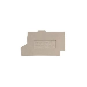 Afsluit- eindplaat (terminal) h:54.6mm b:1.5mm VVE=50