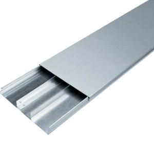 Vloergoot verzonken 3-compartimenten 240x28mm staal VVE=2