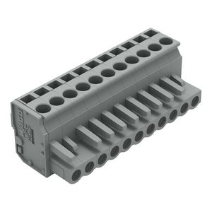1-draads FE steker HA 2,5mm² grijs 232-211/026-000 VVE=25