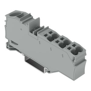 Verdeelklem bed.opening 1 x 16mm² / 6 x 4mm² grijs VVE=7