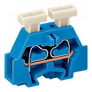 2-draads klem beide zijden +drukknop Ex i 304 VVE=50