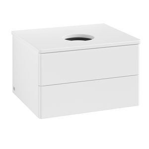 Wastafelonderkast Antao 600x360x500mm White Matt Lacquer L18010MT