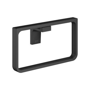 Handdoekring-Mat Zwart