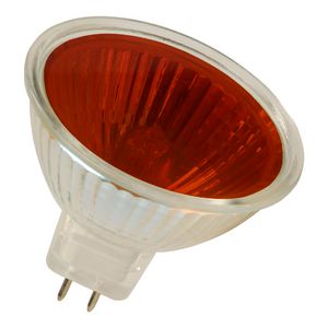 Laagvolt halogeenreflectorlamp MR16 GU5.3 12V 38D EXN rood