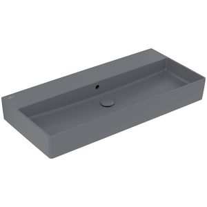 Wastafel Memento 2.0 1000x470mm Grafiet CeramicPlus  4A221JI4