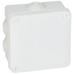 Lasdoos105x105x55 7 tules wit Plexo VVE=5