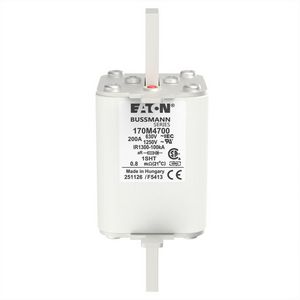 Zekering hoge snelheid 200A AC 1250V 100kA 1 53x63x1 VVE=3