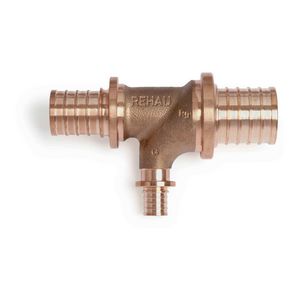 T-koppeling verlopend doorstromend RAUTITAN RX+ schuif 32x16x25mm