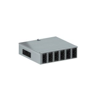 Ondervloerverdeler met WINSTA 1E 6A SW 150x163x46 staal