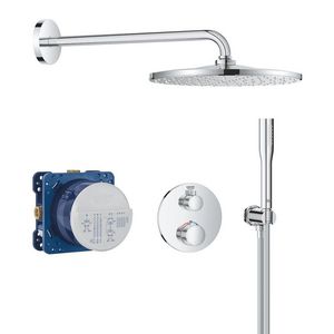 Grohtherm Perfect inbouw shower set met Rainshower Mono 310 (prof)