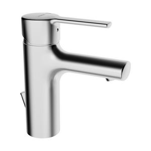 Ronda wastafelmengkraan spr.100mm chroom m.vaste uitloop/waste
