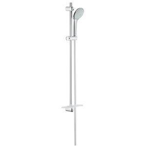 Euphoria mono glijstangcombinatie l900mm chroom incl. slang 1750mm