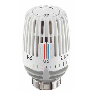 Thermostaatkop K 6-28C instel met temp waarde