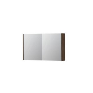 INK SPK1 Spiegelkast 2 dr Chocolate fineer 100x60