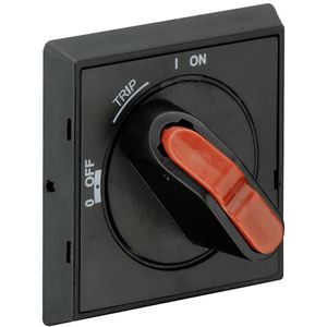 Bedieningsknop motorbeveiligingschakelaar IP64 Zwart