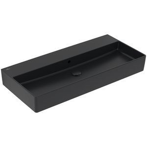 Wastafel Memento 2.0 1000x470mm Pure Black CeramicPlus  4A221JR7