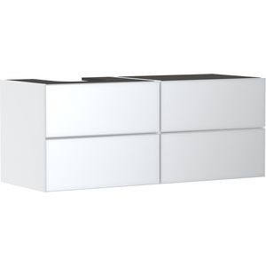 Onderkast mat wit / front metalic wit 1370x550mm 4x la voor consoles links Xevolos E 54236320