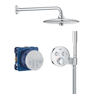 Grohtherm SmartControl Perfect inbouw shower set (2 knops) met Euphoria 260 (prof)