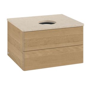 Wastafelonderkast Antao 600x360x500mm Honey Oak L18013HN
