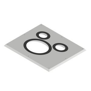 Mini-Delta dakbeschotplaat type P 30°-39° luchtdicht
