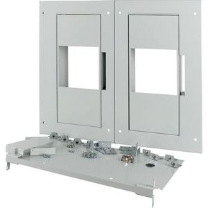 XE-XP Frontplaat 2xNZM4 3P uitrijdbaar+motorbed. B=800mm