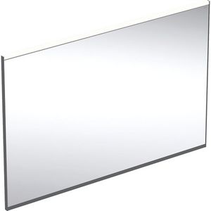 OPTION PLUS SQUARE spiegel 1050x700mm (bxh) matzwart incl. in- en directe led-verlichting