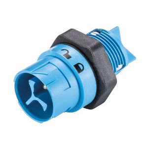 Schroef RST16I3 male chassis lichtblauw VVE=100