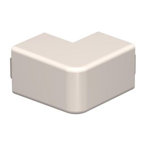 Buitenhoek 30x30mm polyvinylchlorid creme wit 9001 VVE=4