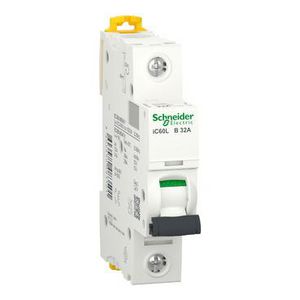 Installatieautomaat 1-polig In= 32A B-karakteristiek iC60L