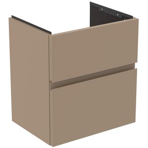 Wastafelmeubel 500x375x550mm mat greige 2 laden Finesse