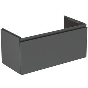 Wastafelmeubel 800x375x370mm matt anthracite 1 lade Finesse