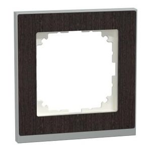 Afdekraam M-Pure Decor 1-voudig Hout Wenge Systeem M