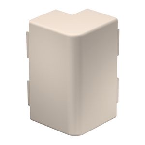 Buitenhoek 60x170mm polyvinylchlorid creme wit 9001 VVE=2